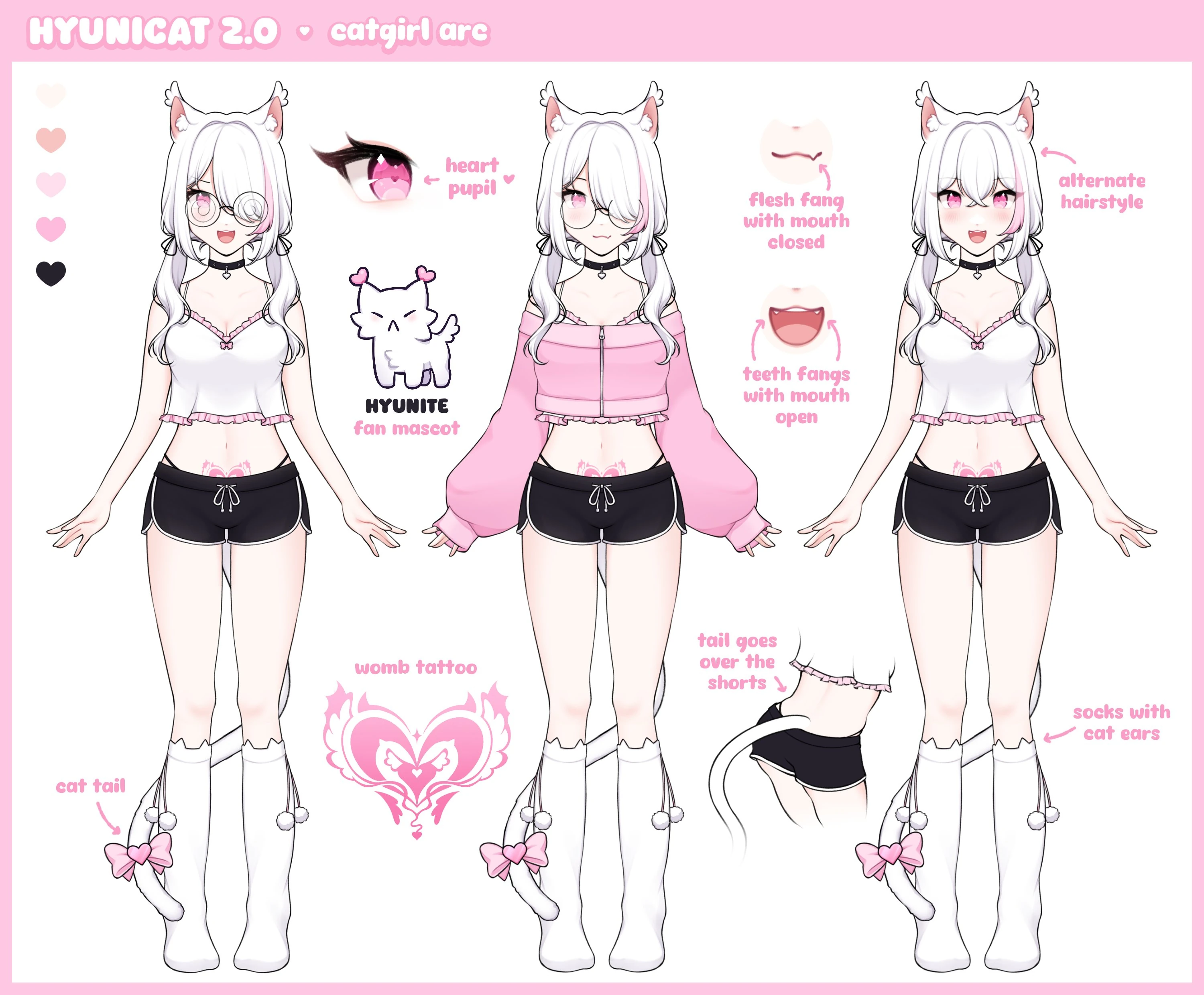 2.0 Outfit Reference Sheet by Hyunicat