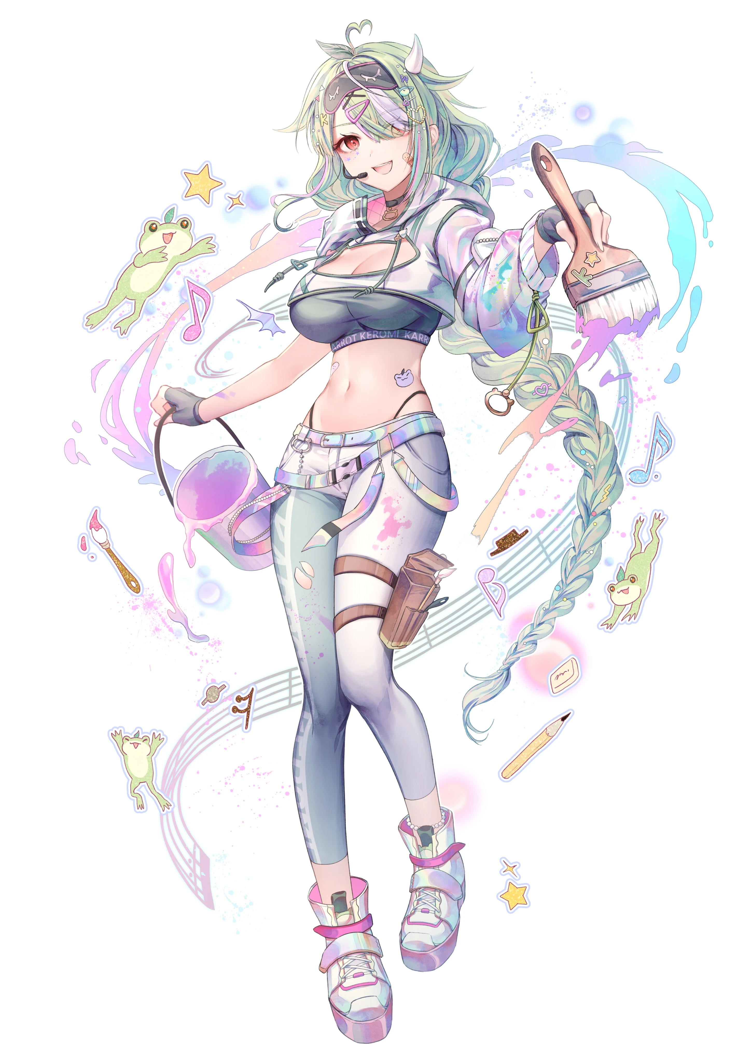 Karrot Keromi 2nd outfit key visual by OZ