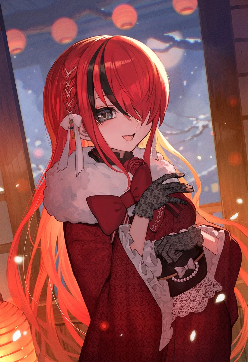 Furisode Illustration by lack