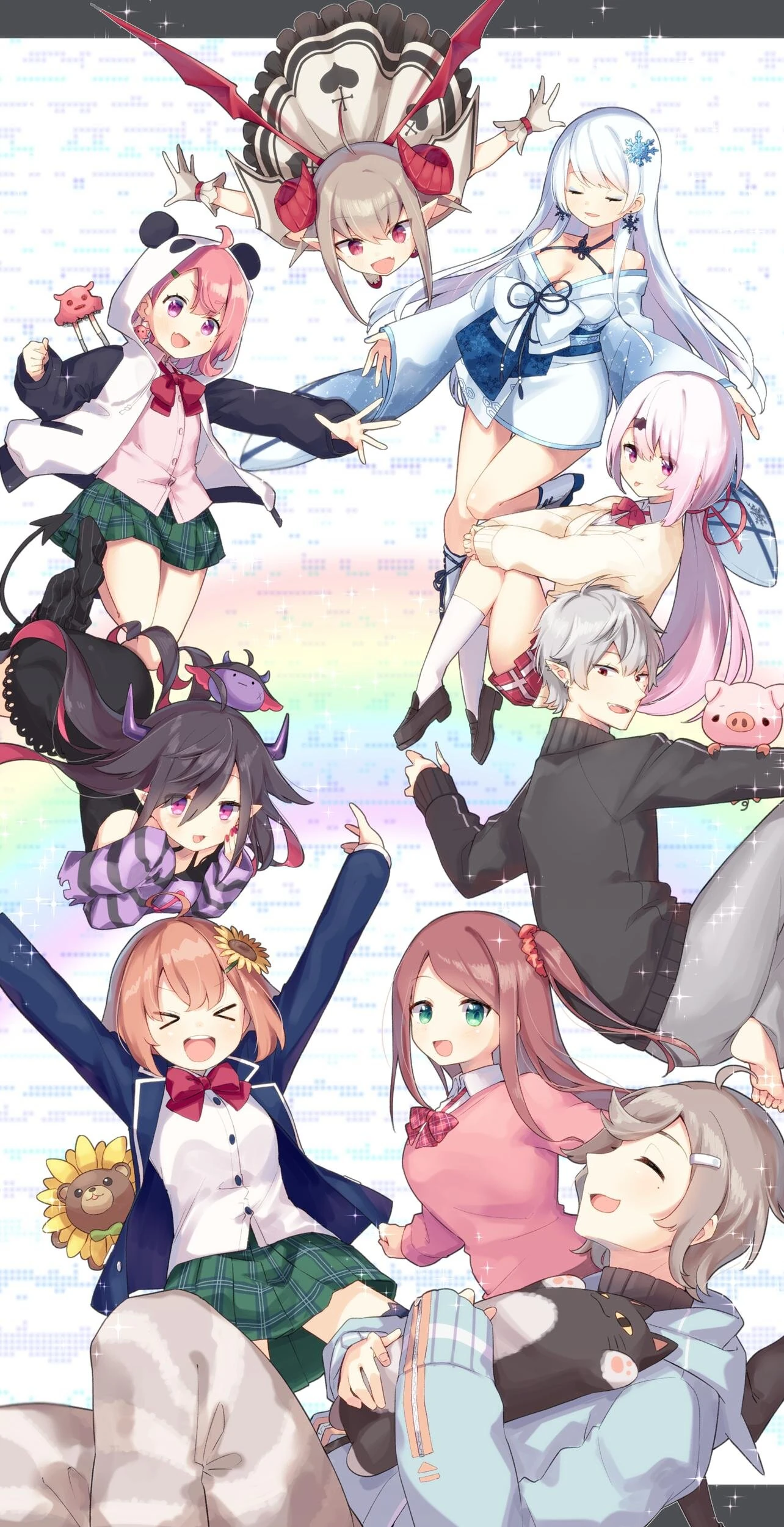 NIJISANJI 1st Anniversary Illustration<br>by ksk