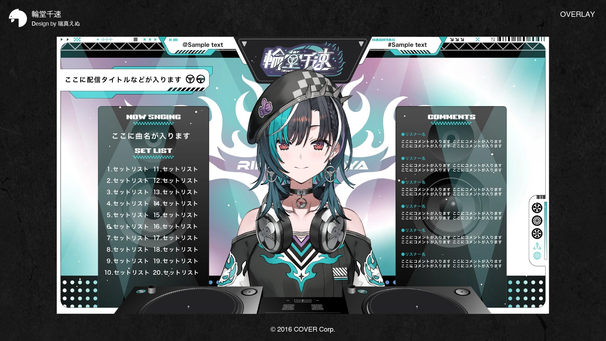 Stream Overlay<br>by Zuishin Enu