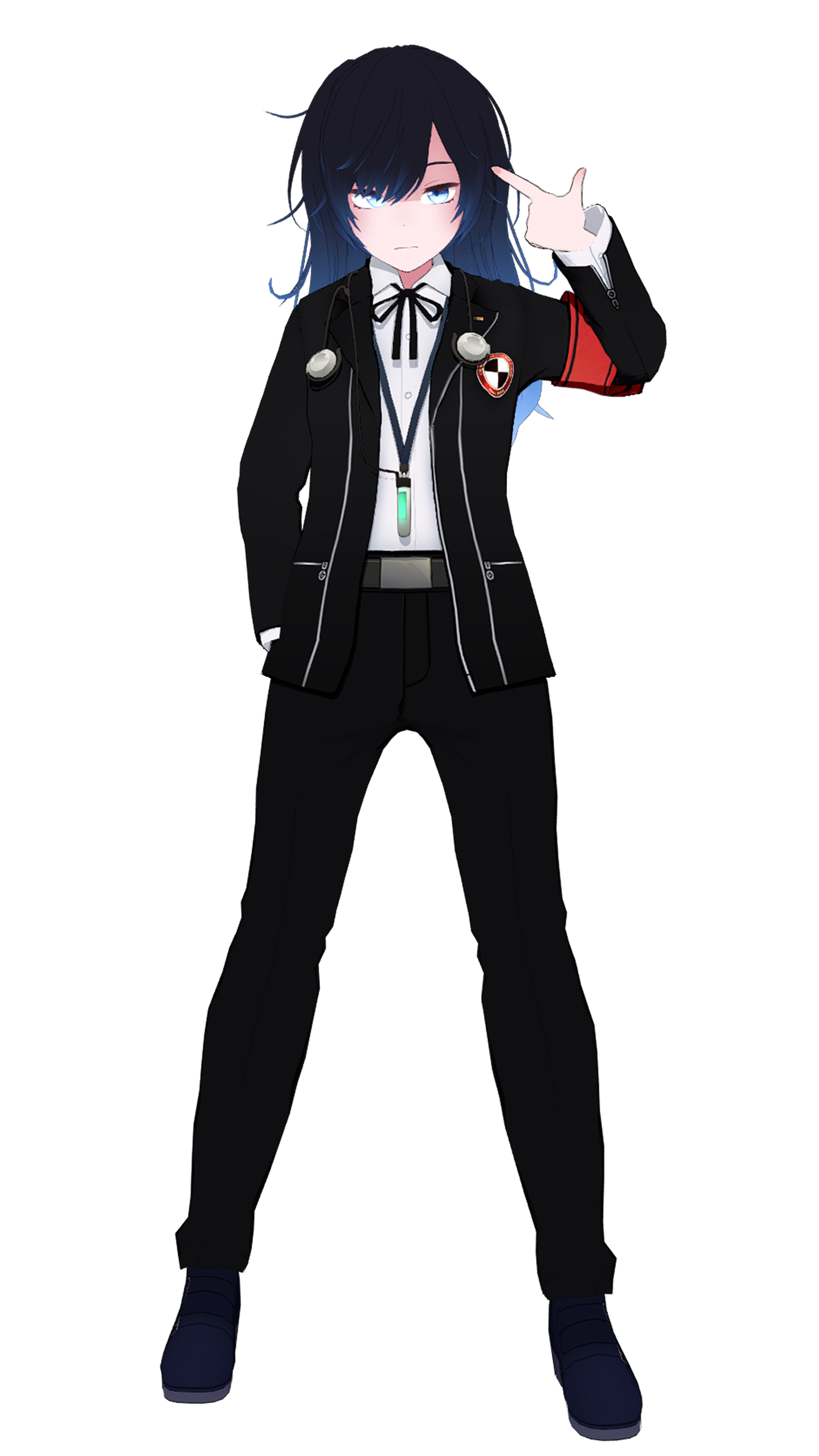 3D Model (Makoto Yūki - Persona3Reload Cosplay)