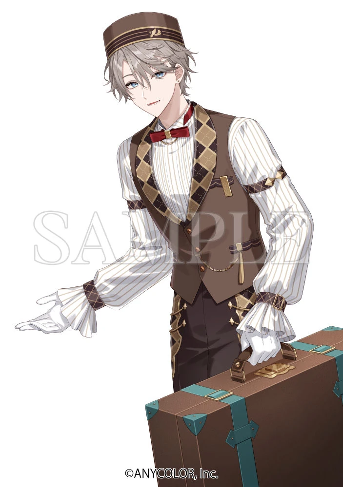 NIJISANJI x Bandai Wafers Card Illustration by Esojiros