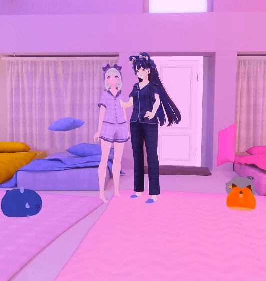 Left alone in a VRChat room