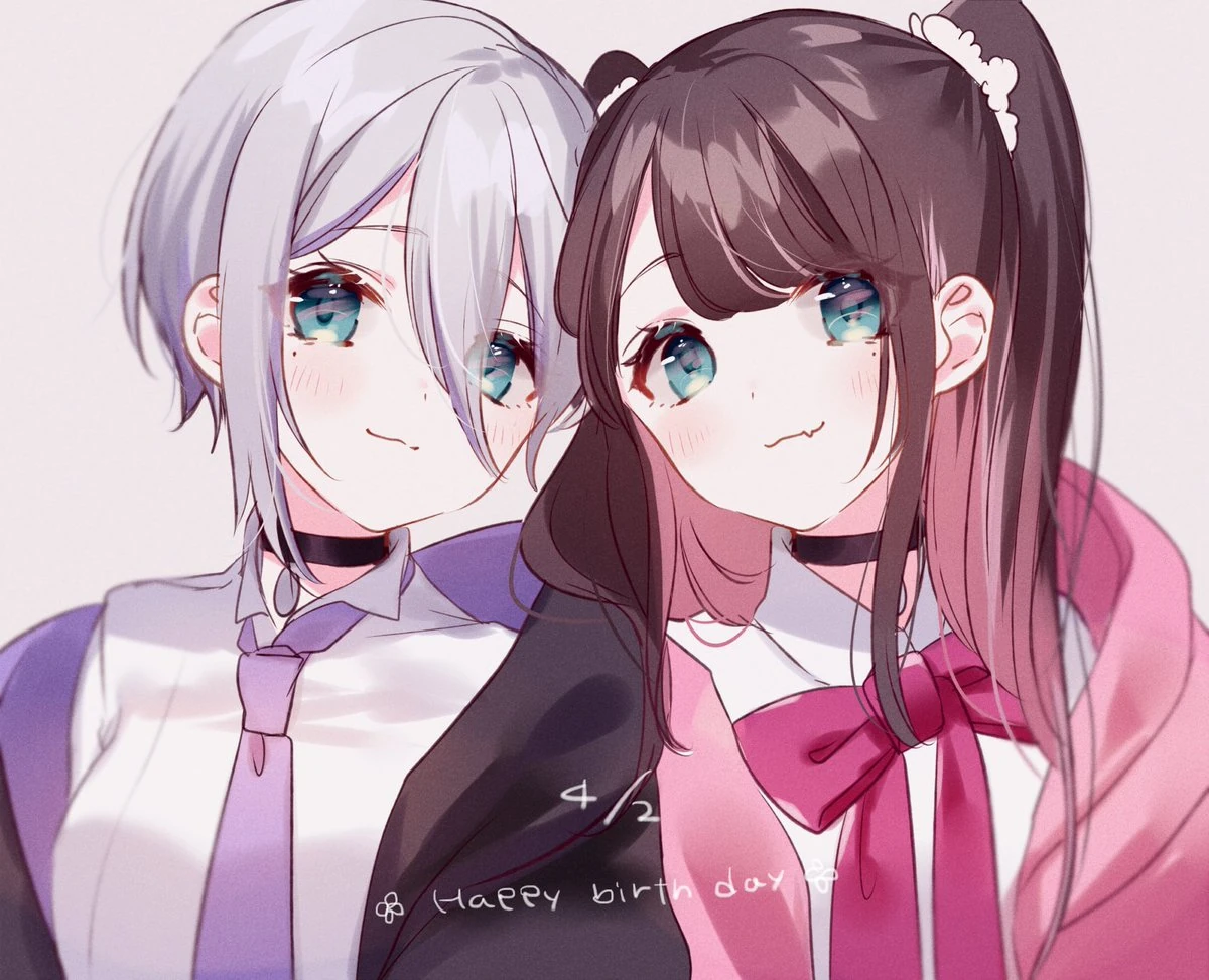 Kaga Sisters 2021 Birthday Illustration<br>by [https://x.com/z3_cut/status/1377975273753206790 Misumi]