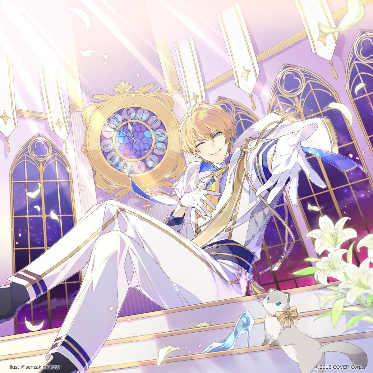 Cinderella Girl Illustration<br>by Senzaki Makoto