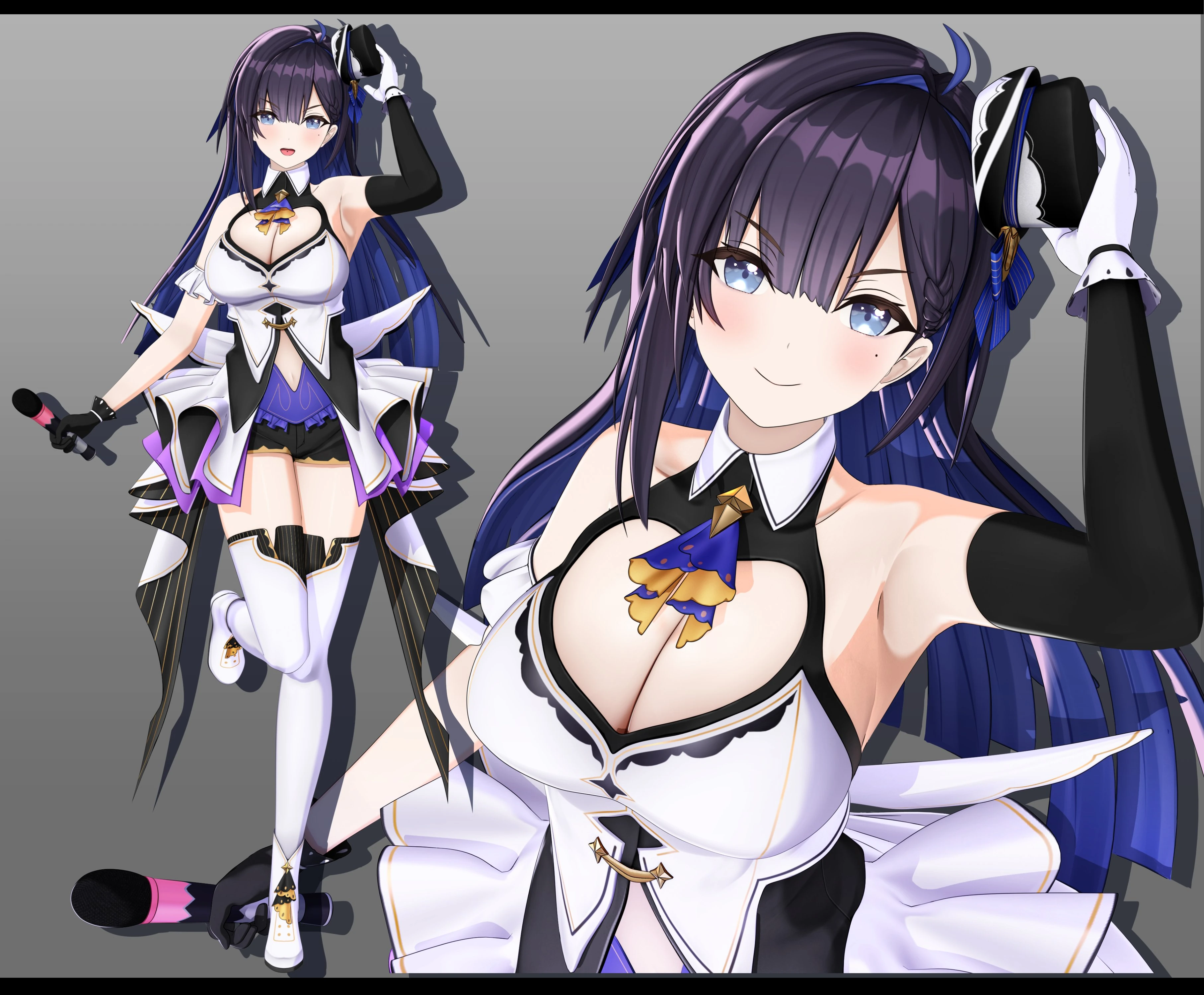 3D idol costume<br>by Pomp-chou