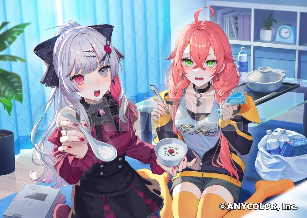 NIJISANJI Nursing Voice 2 Illustration by sk