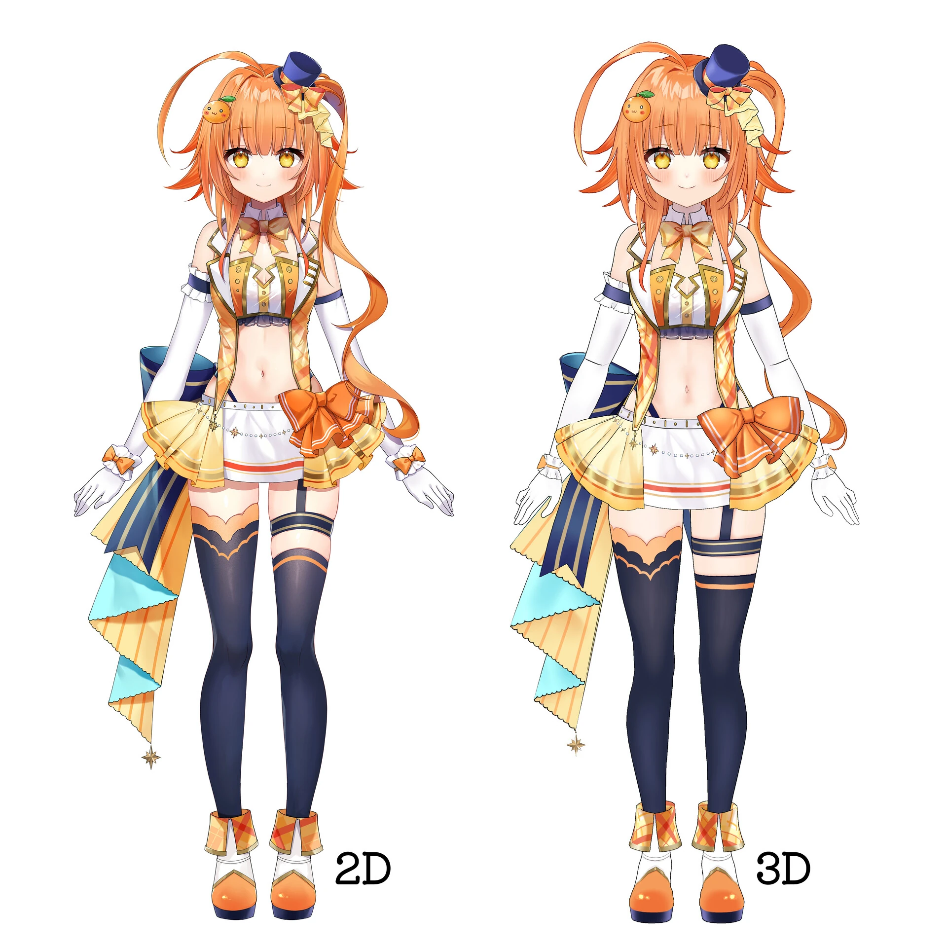 Model 2.0 1st Costume Full Body