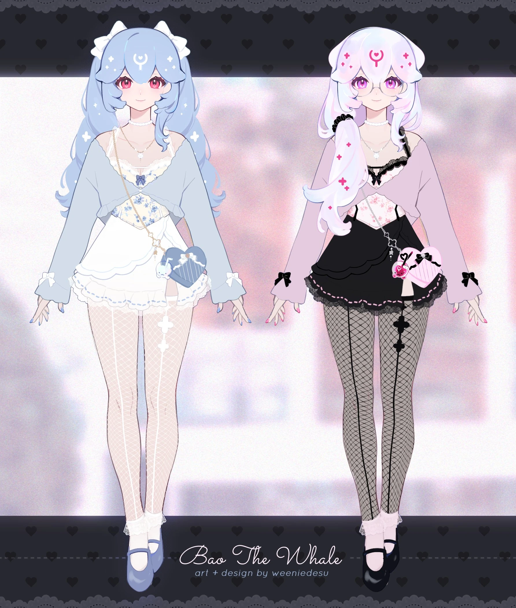 3D Casual Date Outfit Reference Sheet<br>by madi