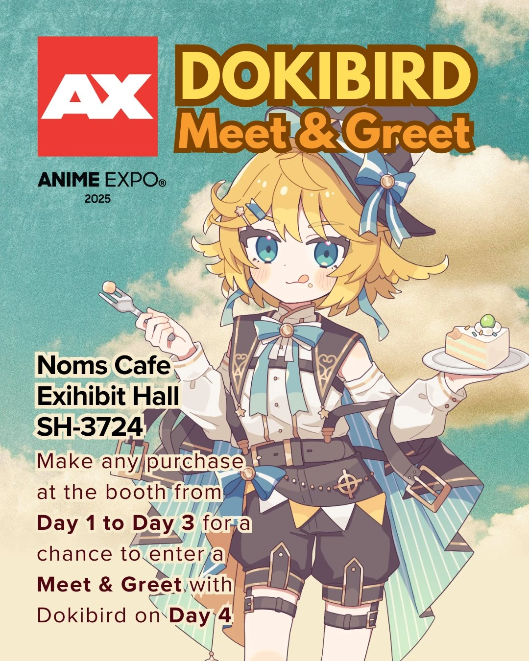 Anime Expo 2025 Meet & Greet Flyer