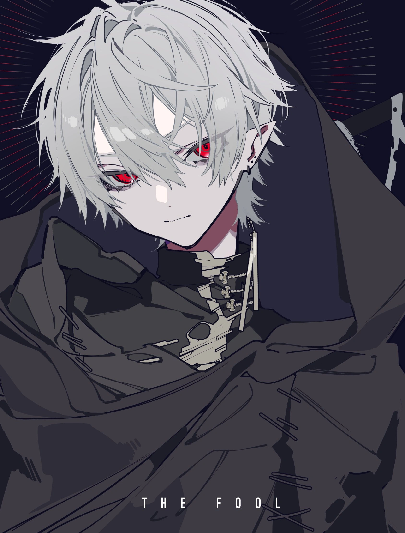 NIJISANJI Tarot - 0. The Fool Illustration<br>by Kei Mochizuki