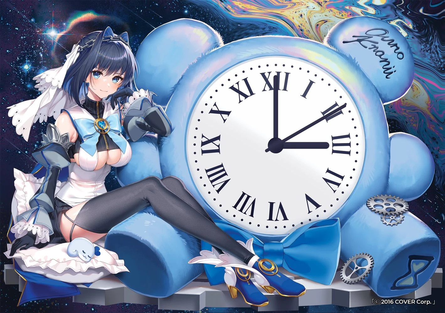 2023 Birthday Eternity Acrylic Clock and Postcard<br>by Satchely