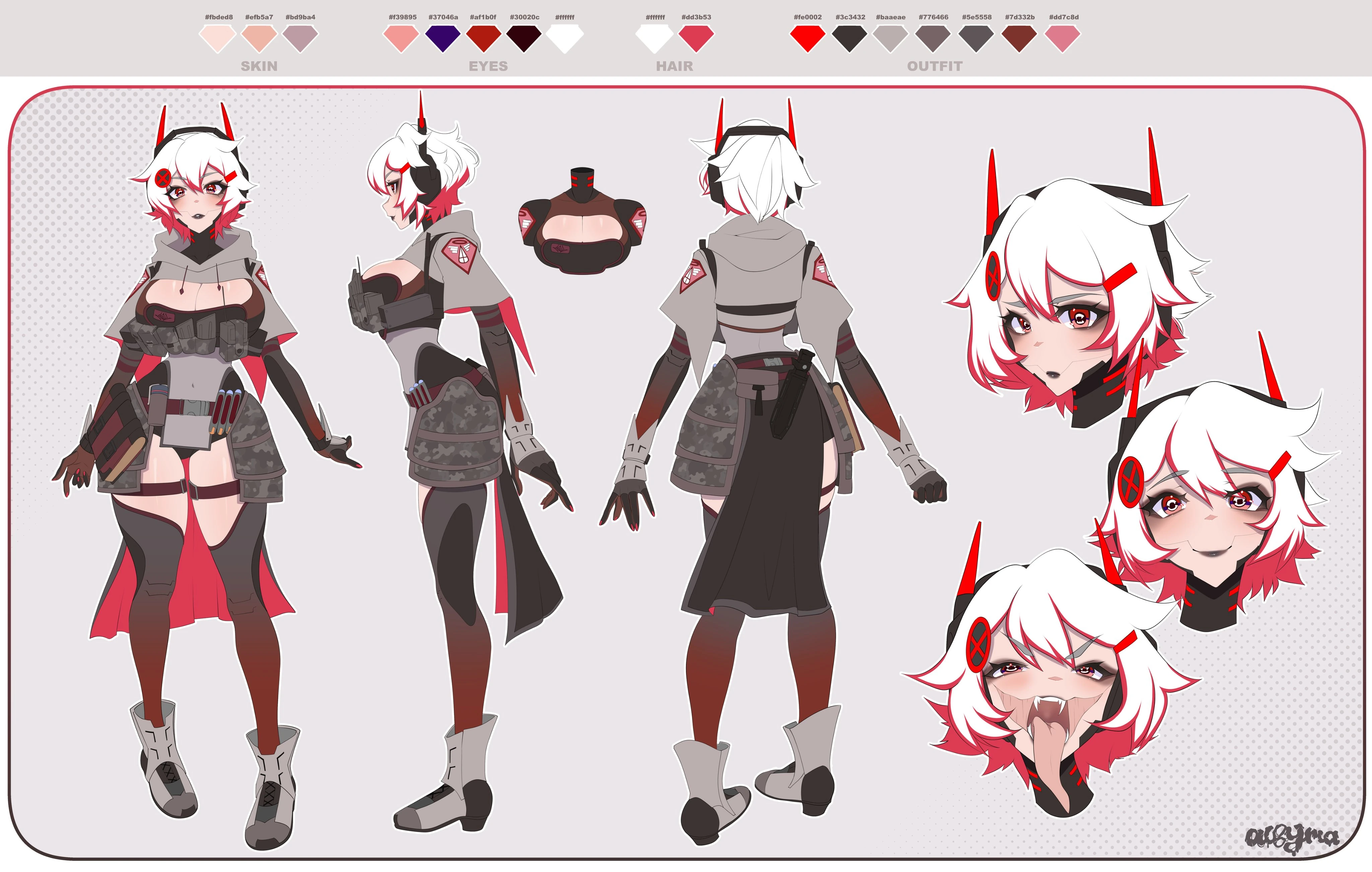 Reference Sheet by Alfyria