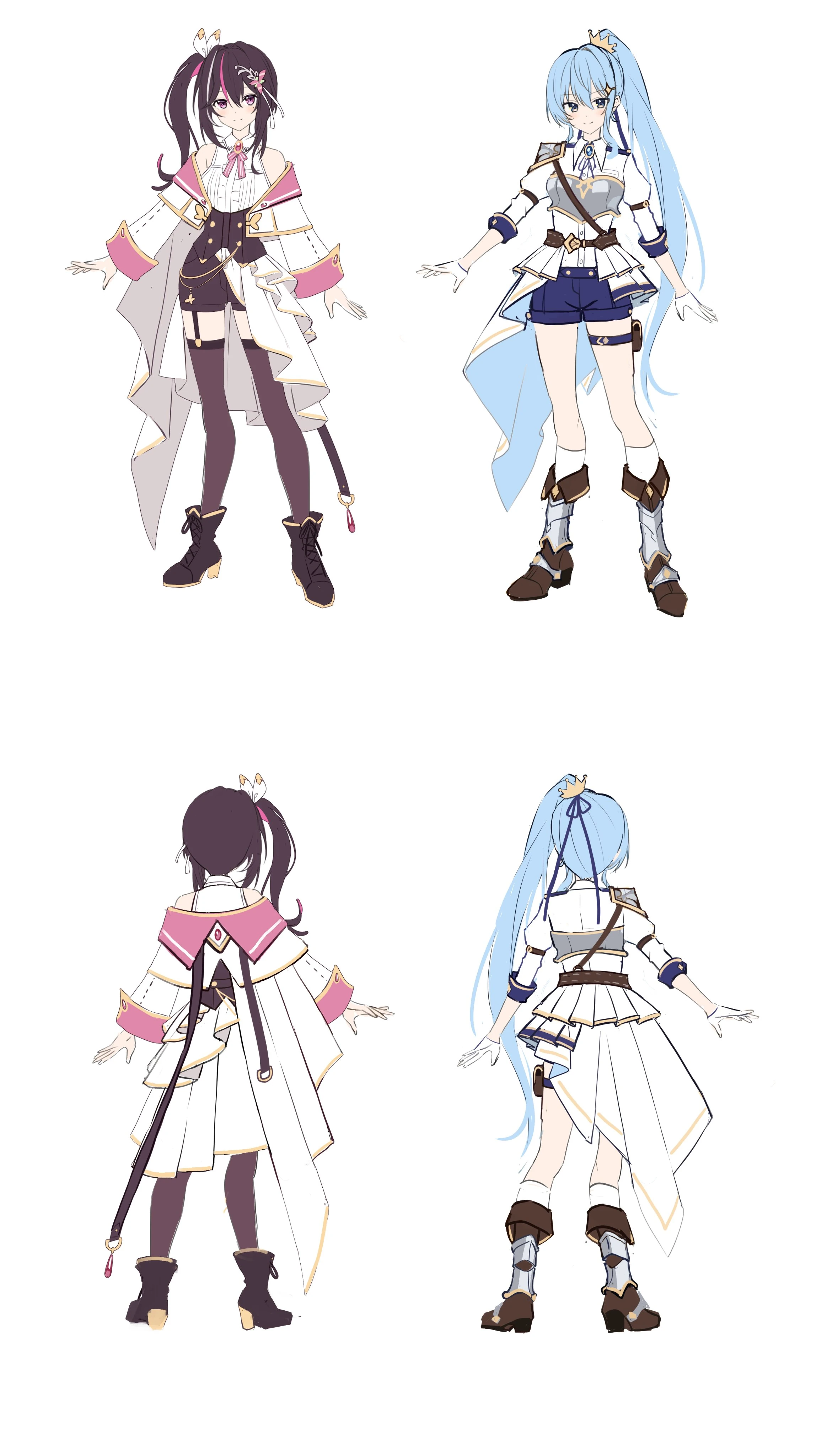 Bouken suisei Character Design by Pine