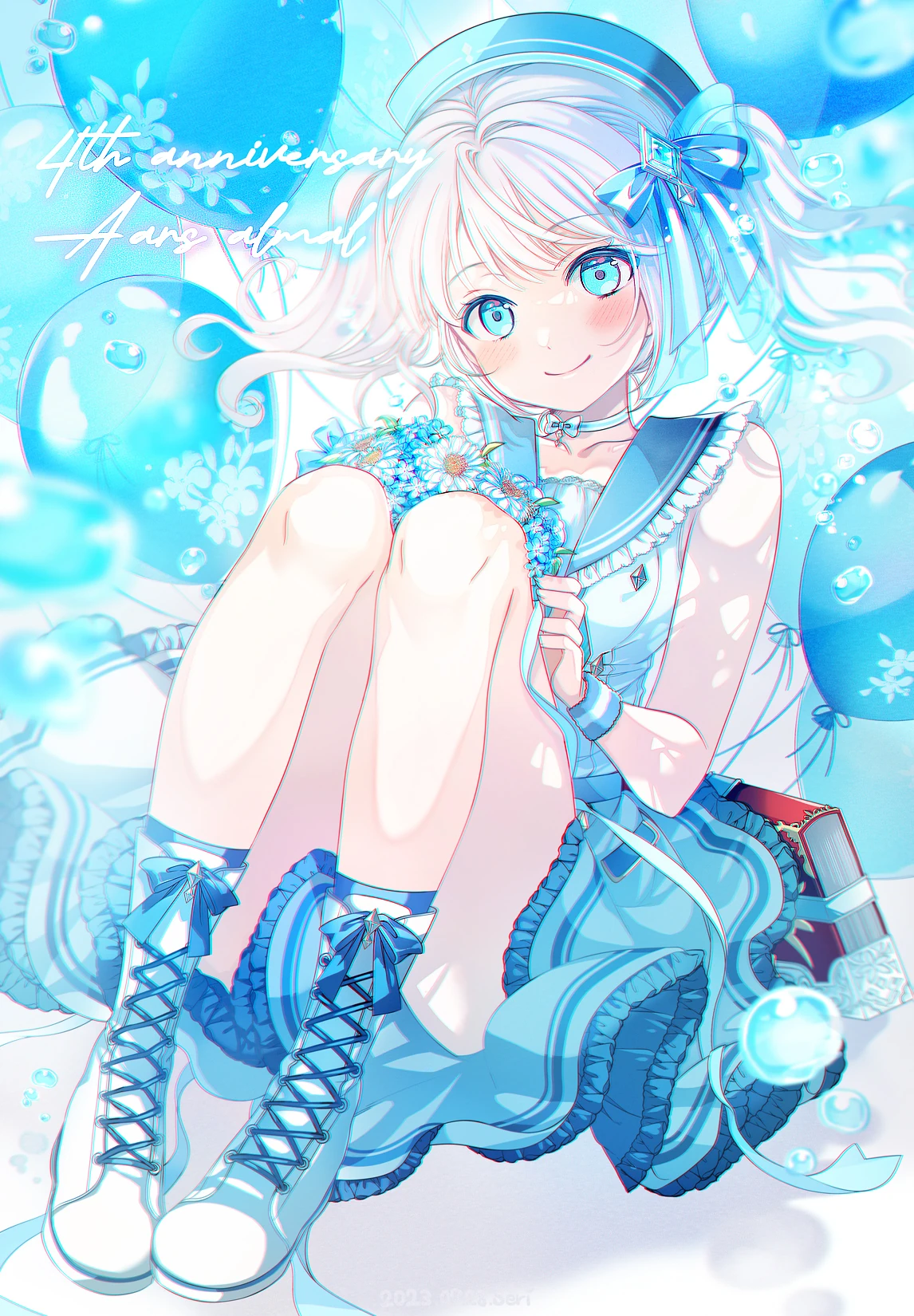 4th Anniversary Illustration by seri
