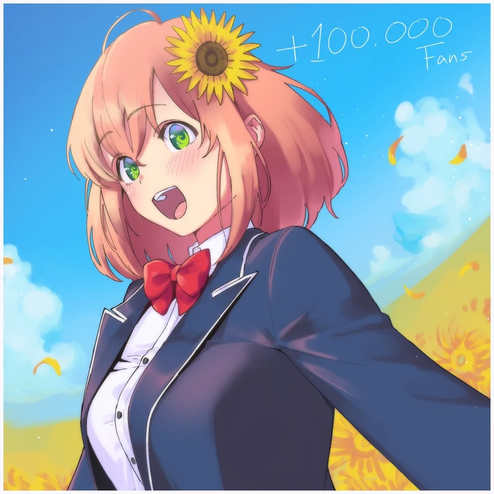 100,000 Subscribers Illustration<br>by Herio