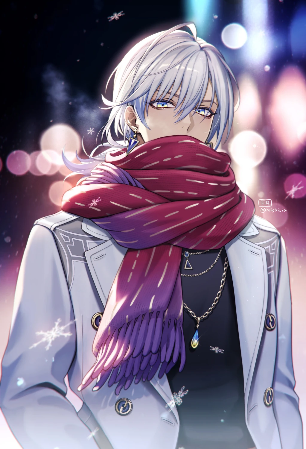 Winter Outfit Illustration by Masaki