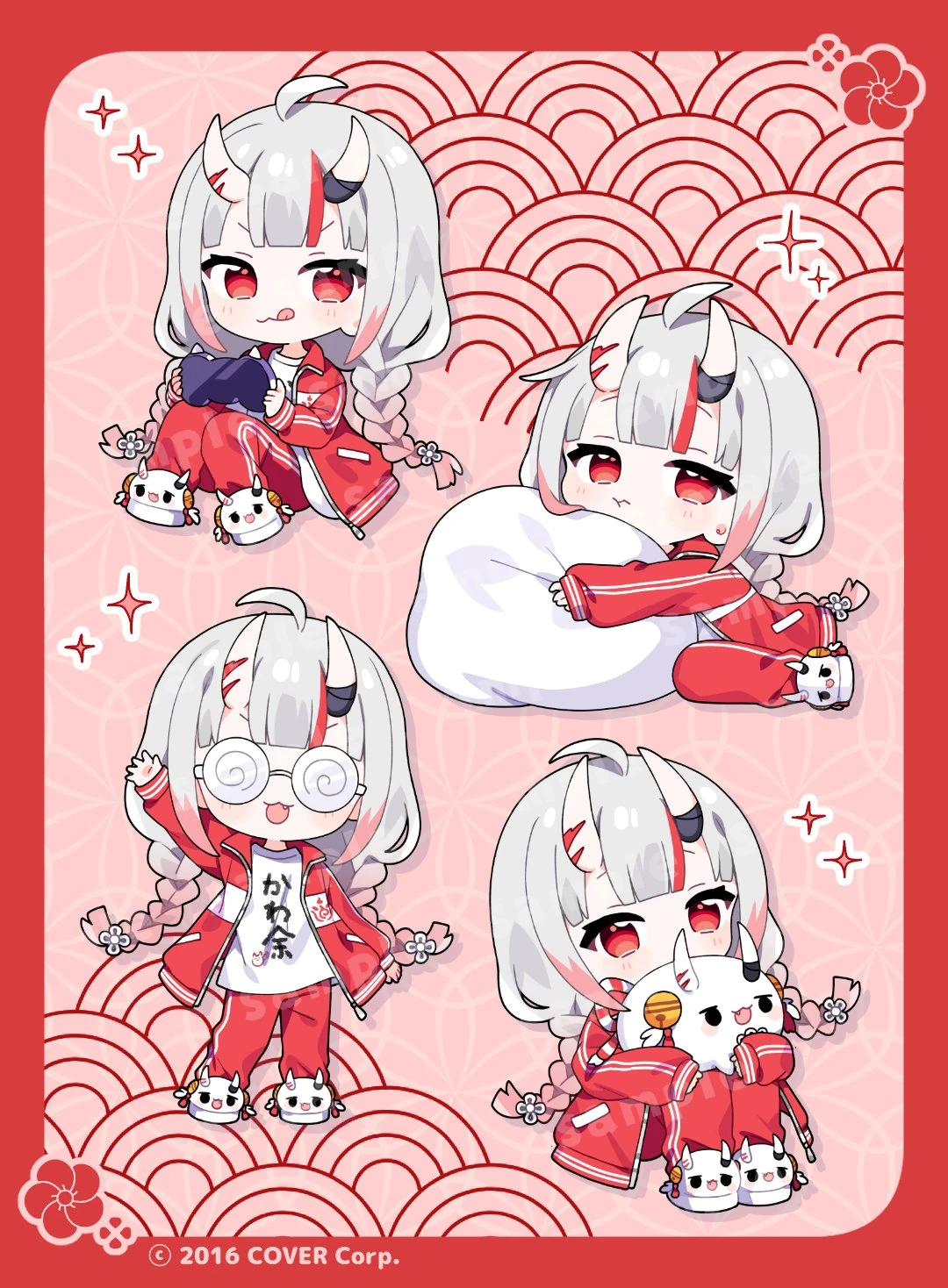 Sixth Costume Celebration SD Illustrations<br>by Shiroko