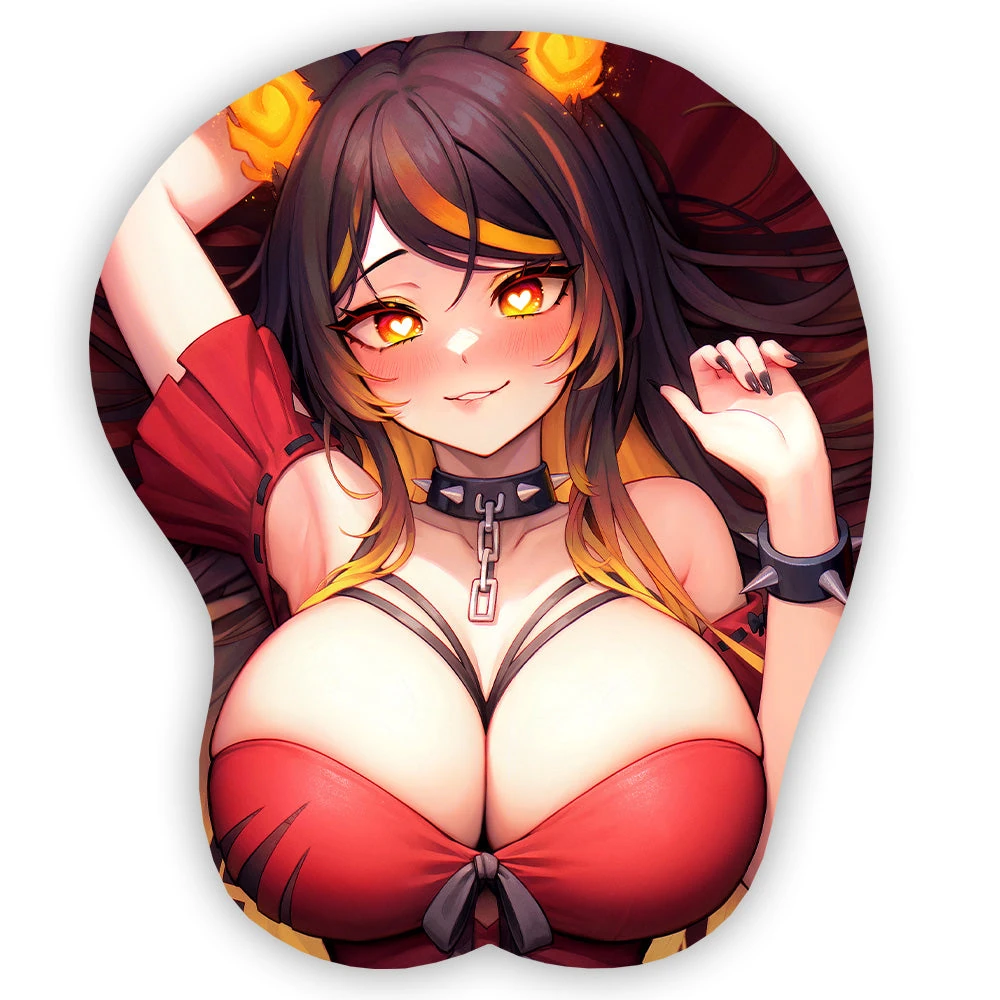 Sinder Red 3D Mousepad (Merch)
