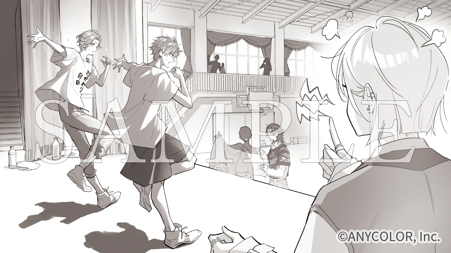 Romeo MV Cover Backstage Illustration<br>by Mizuno Marie