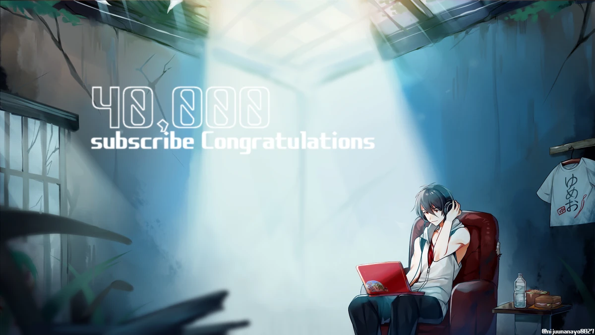40,000 Subscribers Illustration<br>by Ninahachi