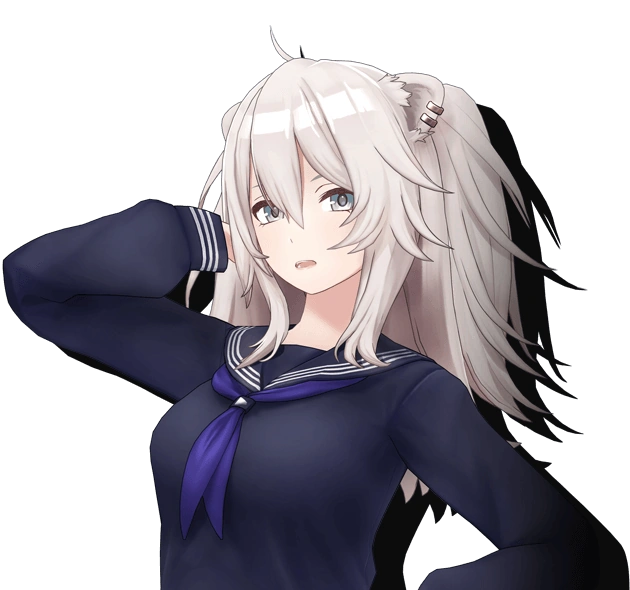 Fukami Shiina (深見 獅那) Model from hololive ERROR