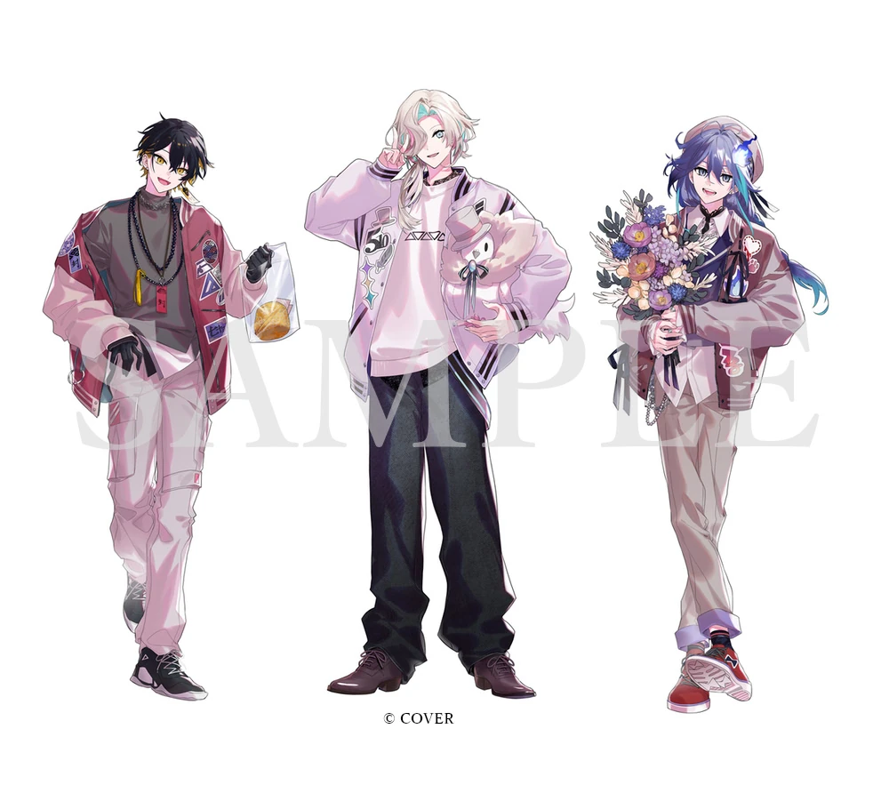 HOLOSTARS White Day Illustration by Tamu
