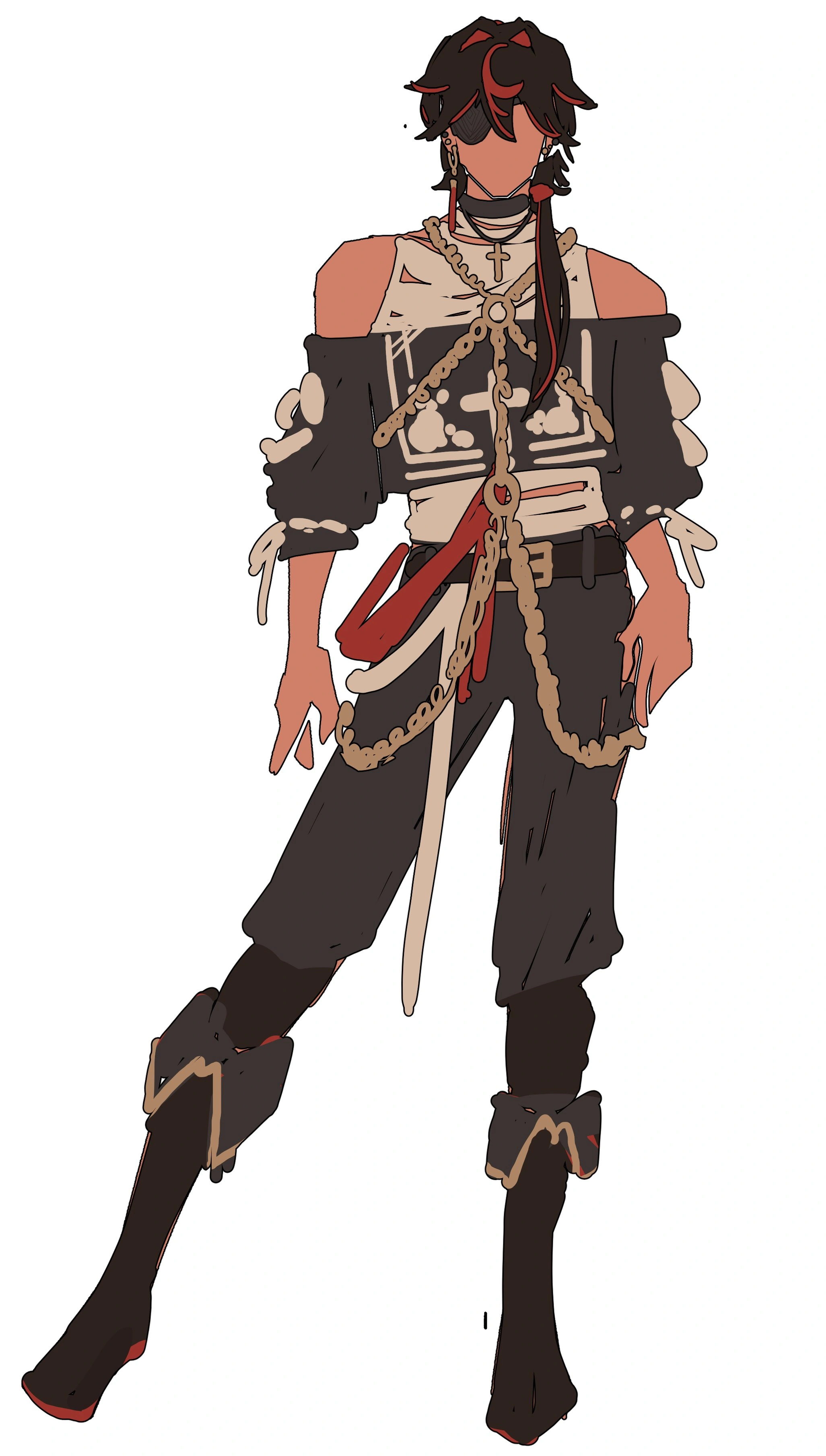 Pirate Concept Art by SAFFWON