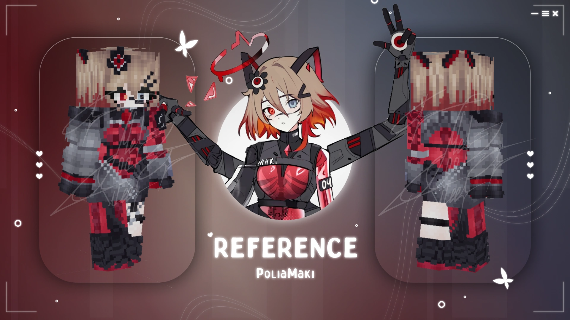 Maki Minecraft Reference
