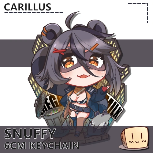 SNUFFY VIRTUAL VALUABLE KEYCHAIN by [https://twitter.com/_carillus Carillus]
