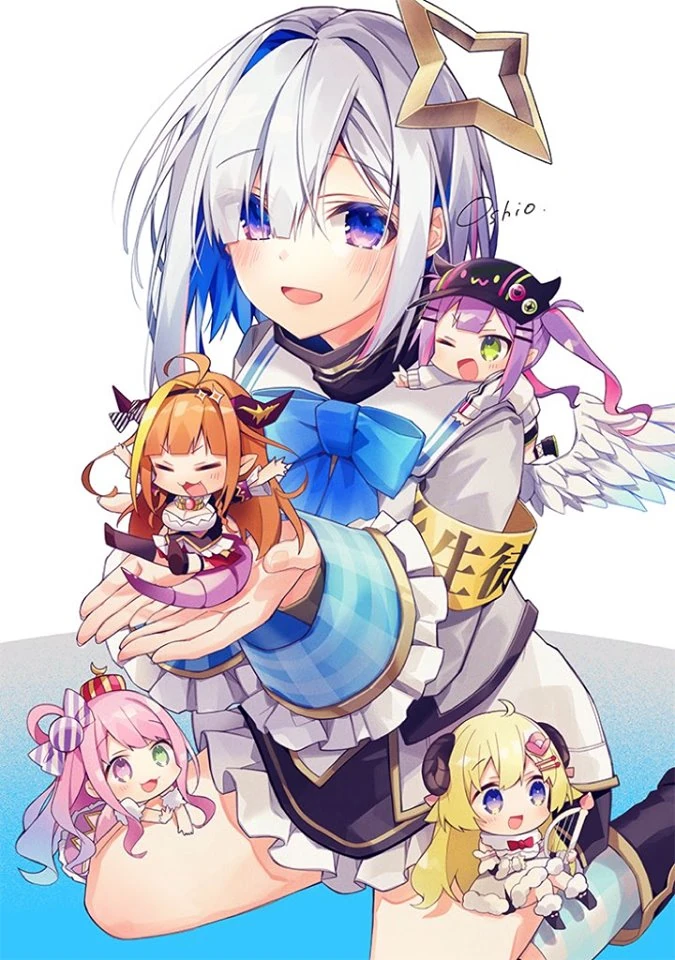hololive 4th Generation Illustration<br>by Oshio