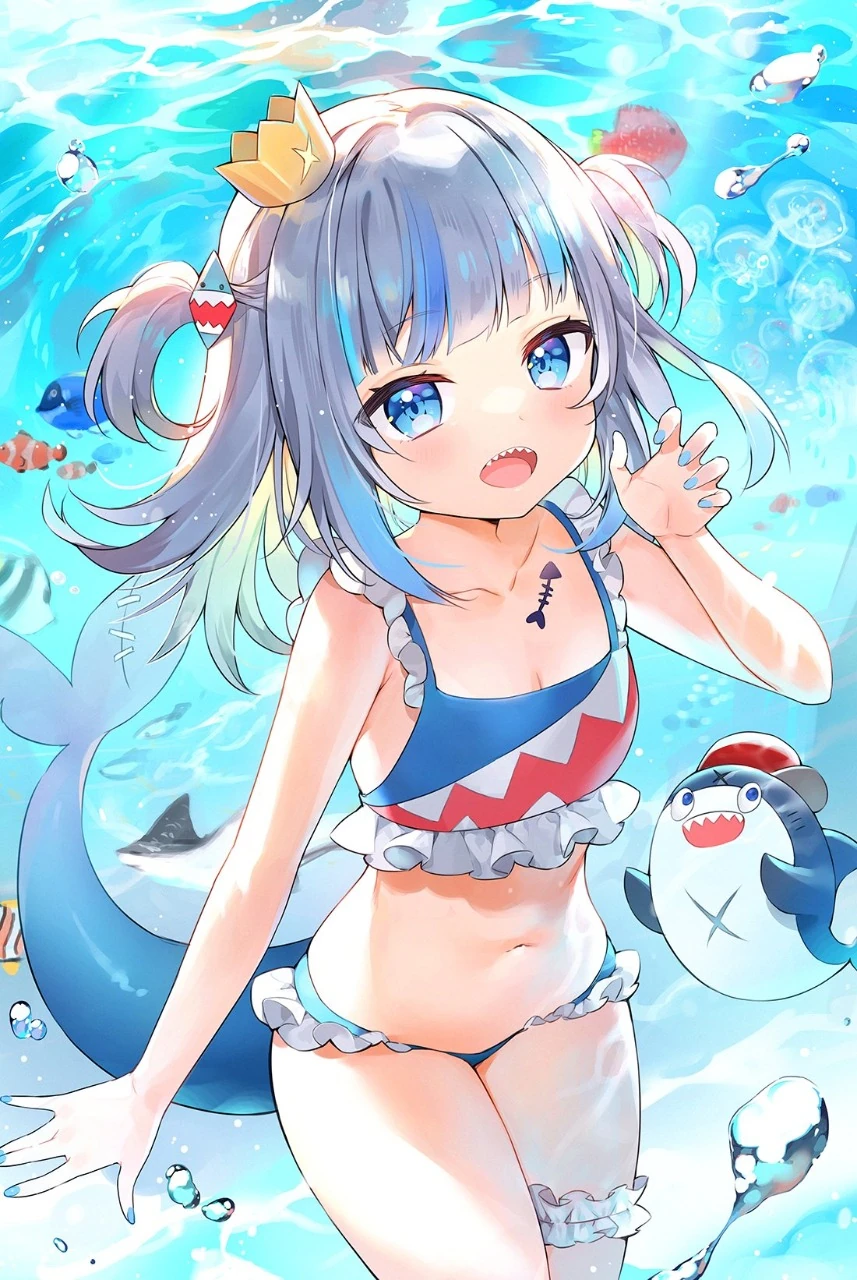 Gawr Gura in Swimsuit