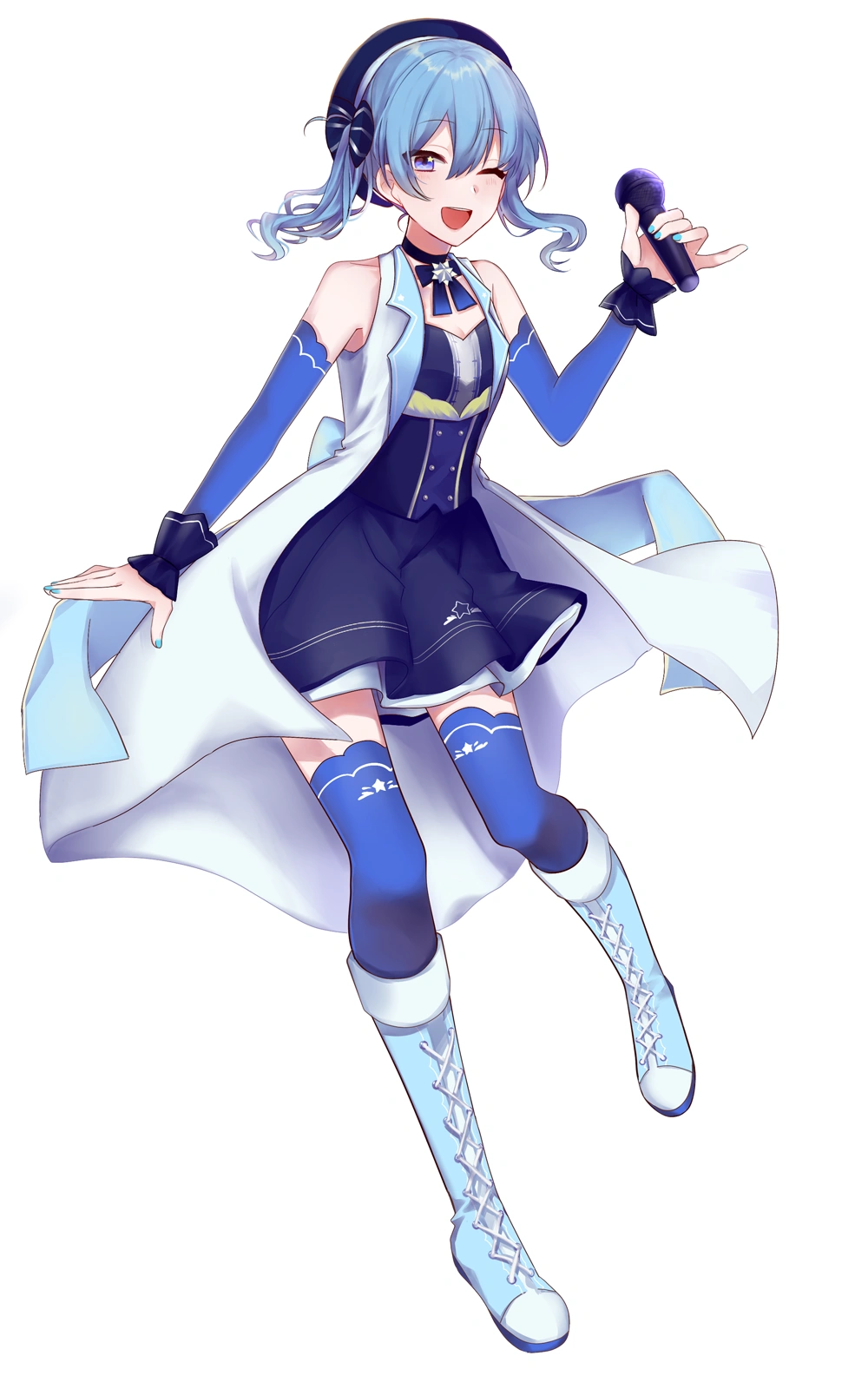 Older Full body<br>by herself
