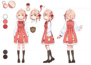 Original Design (Hanayori) Reference Sheet