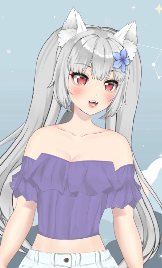 Lilybelle Twintail Neko mode
