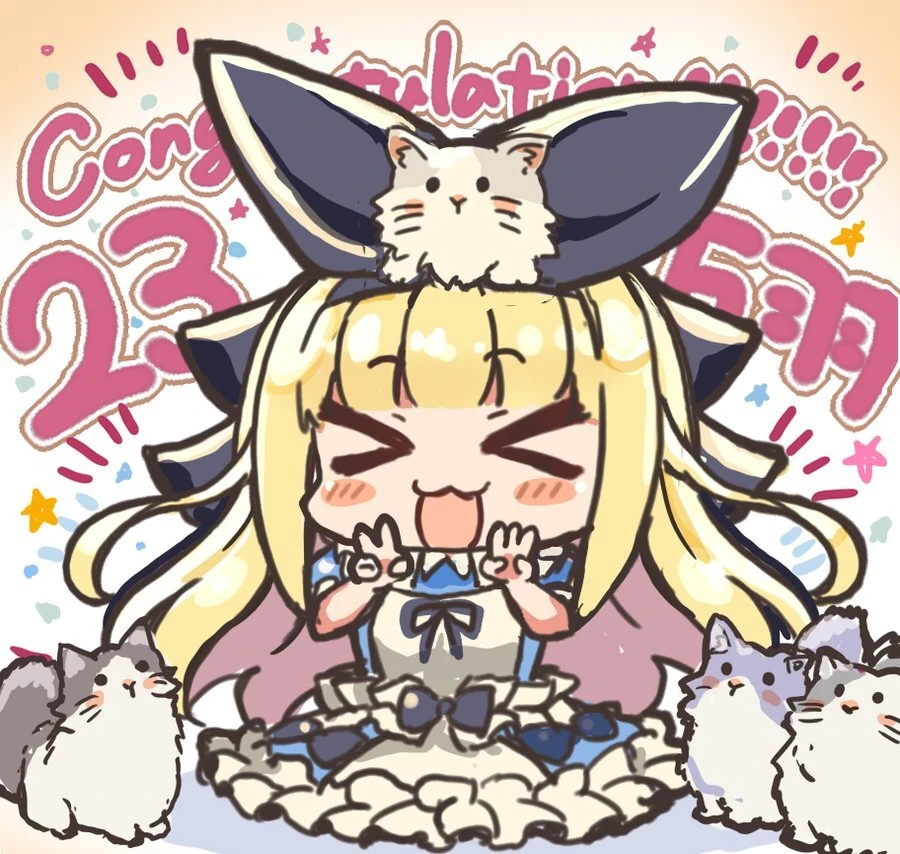 230,000 Subscribers Illustration<br>by Akabane