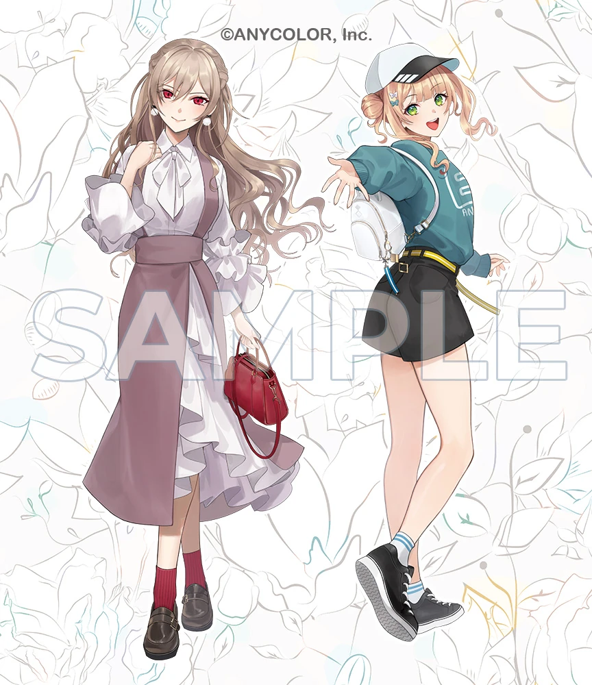 NIJISANJI Theme Park Goods Illustration by Takashi