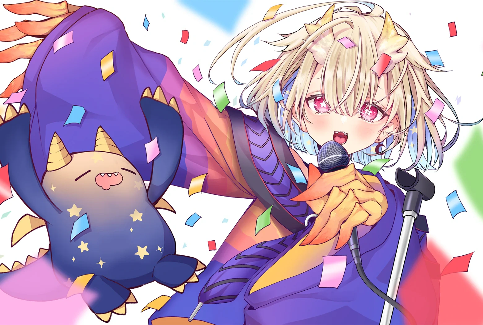2022 Birthday Illustration<br>by Amanogawa Shiina