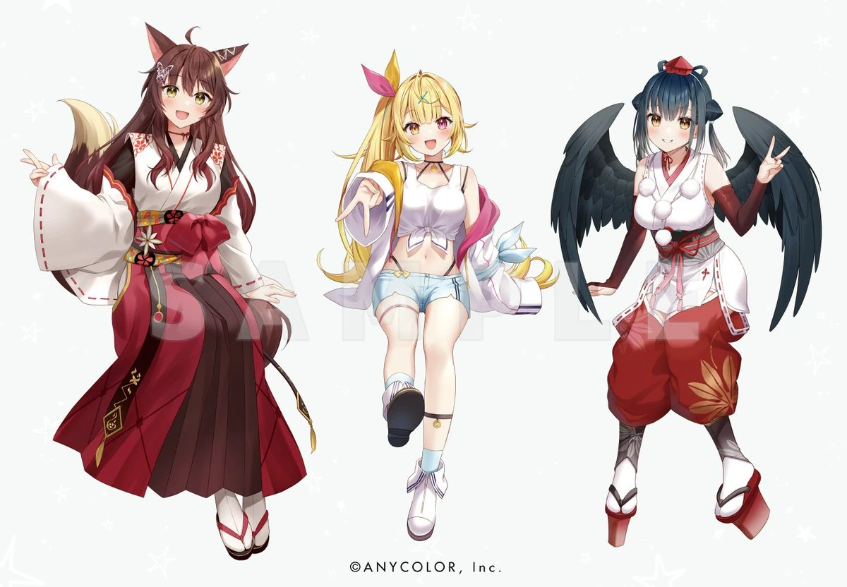 Orihimeboshi 3rd Anniversary Goods Illustration by Momoshiki