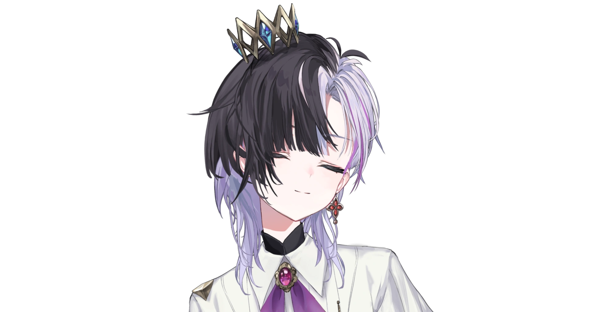 Rin Penrose Long Hair Head Tilt