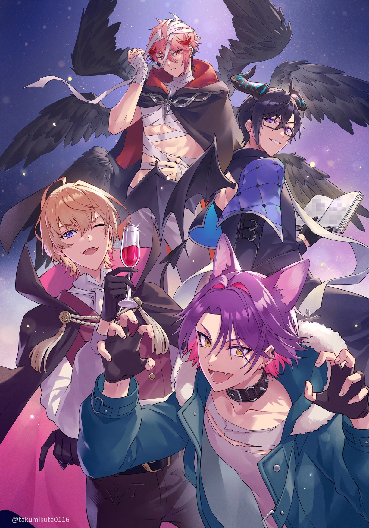 VOLTACTION Halloween 2023 Illustration<br>by TAKUMI