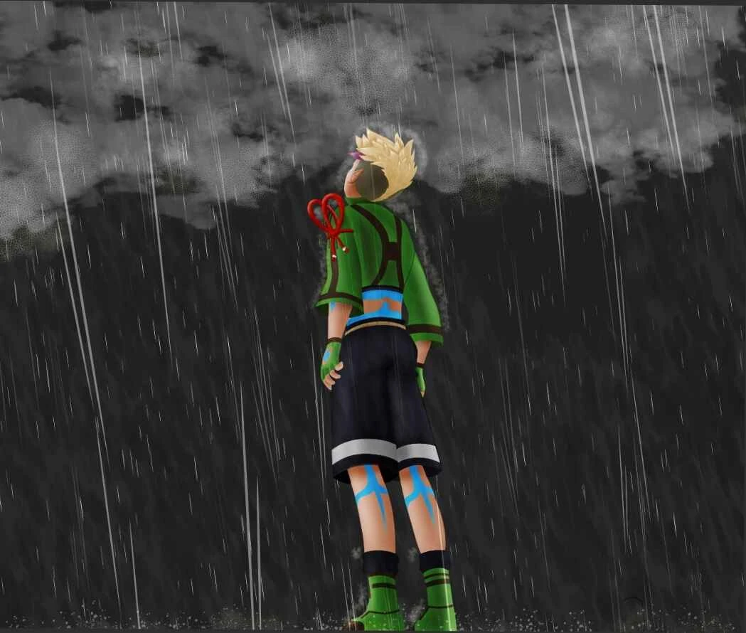 "Gray Skies" art piece (No buildings)