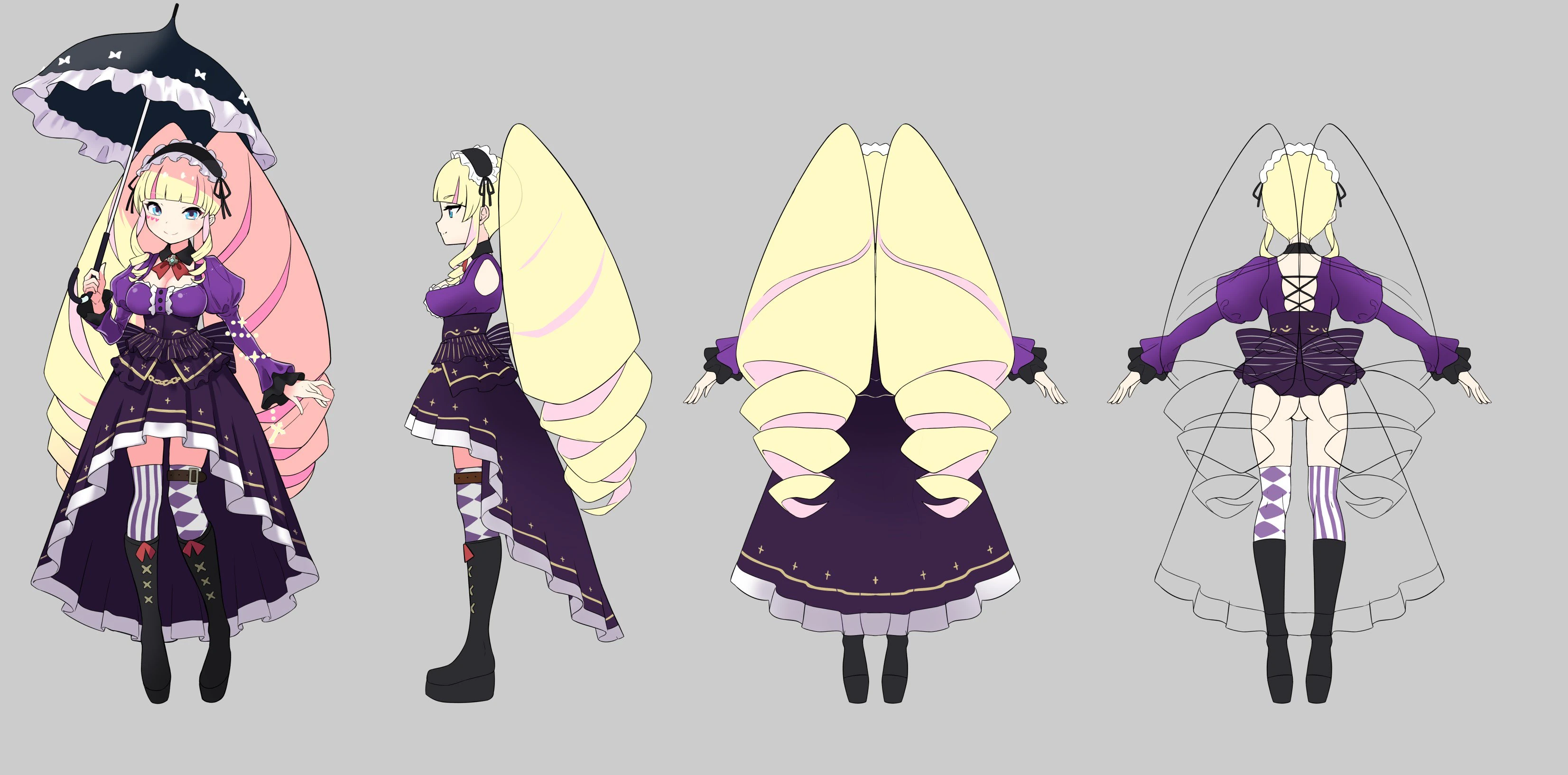 Reference Sheet by [https://twitter.com/anofelus/status/983681777444175872 toraco]