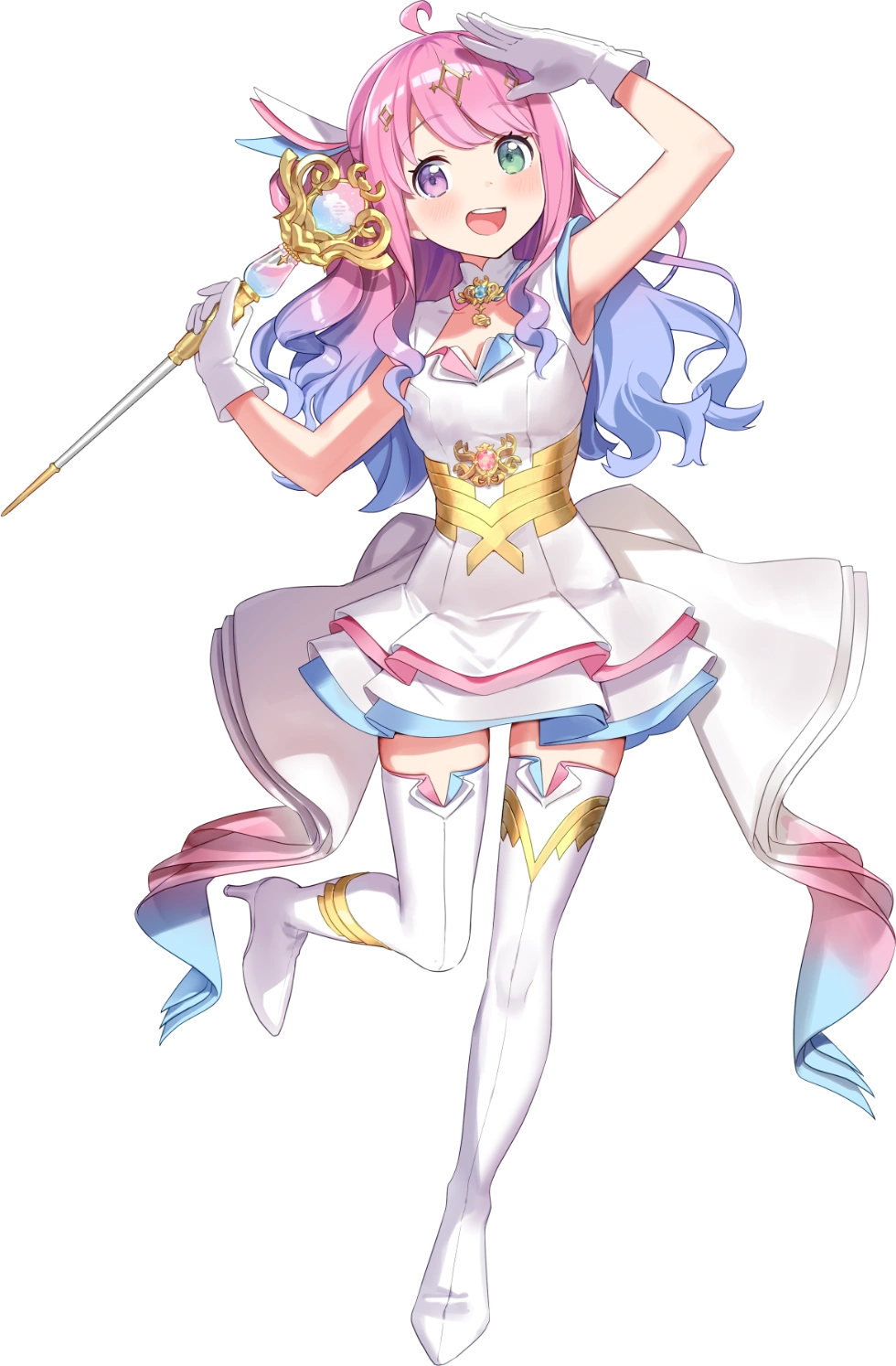 Magical Girl holoWitches! Illustration by Nana