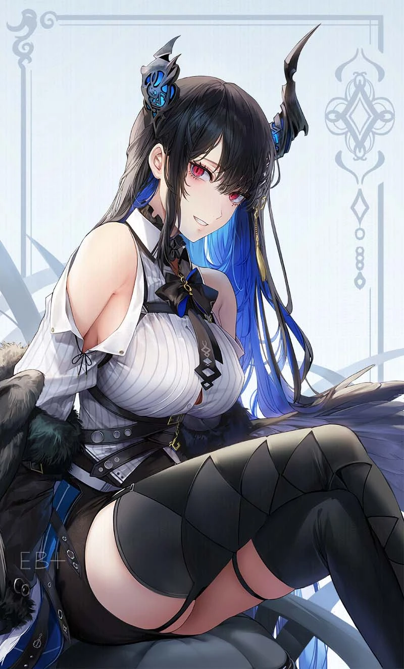 3D Model Debut Commemorative Illustration by EB十
