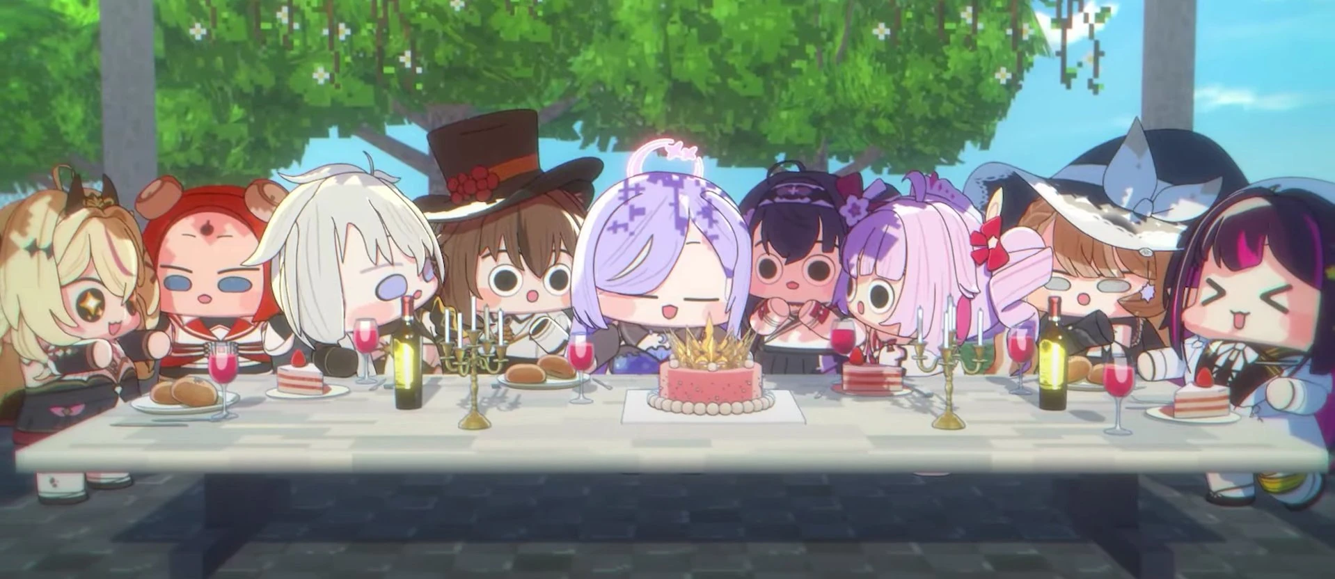 V&U Gen 1, 2, 3 chibis