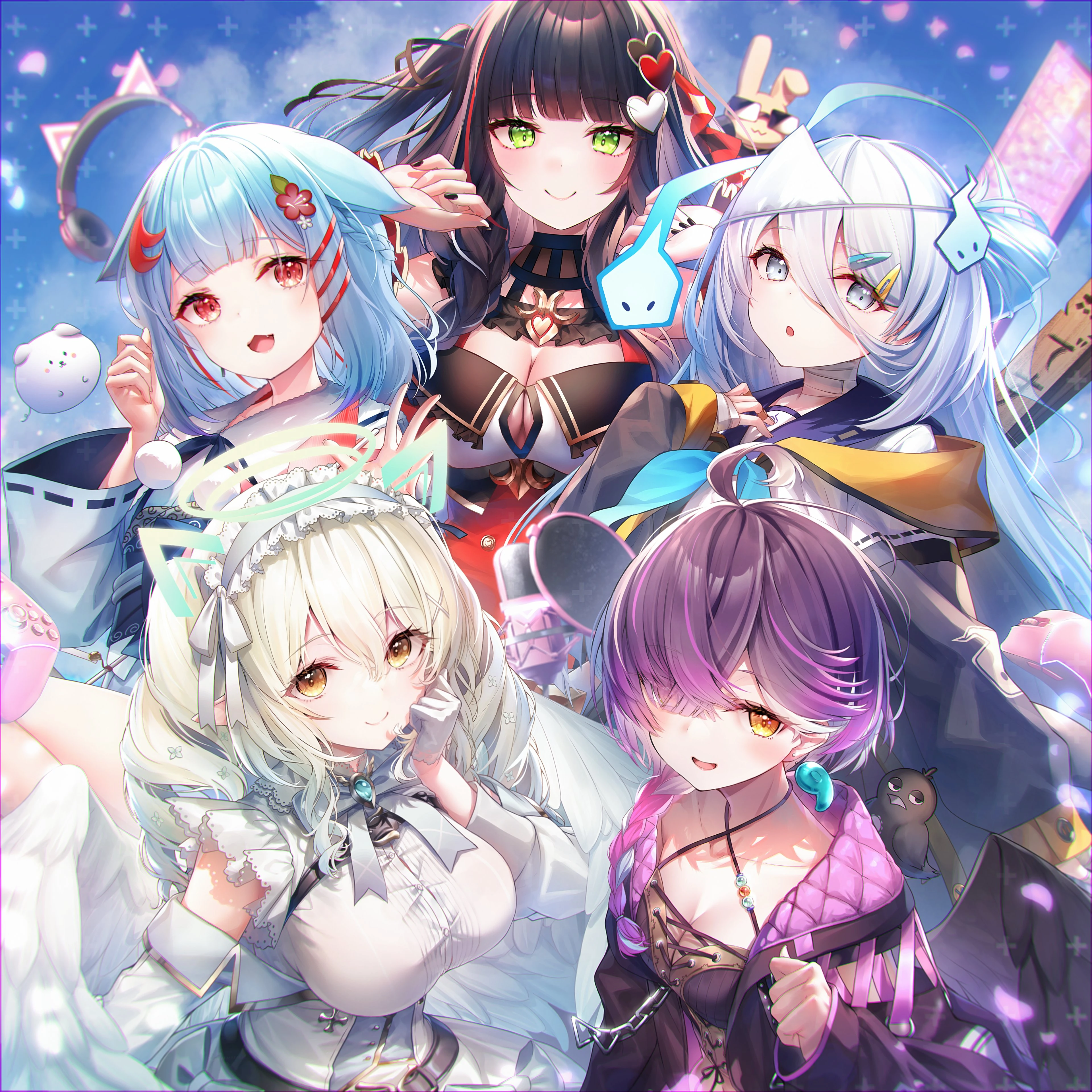 1st generation key visual<br>by Chihiro Ayaka