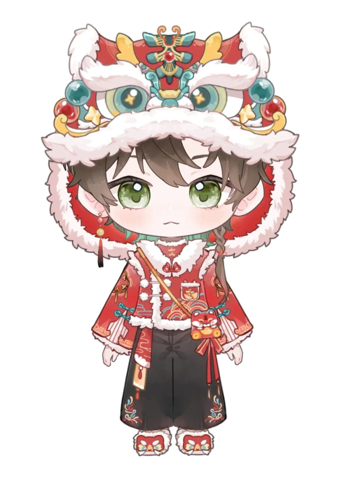 new year Q版