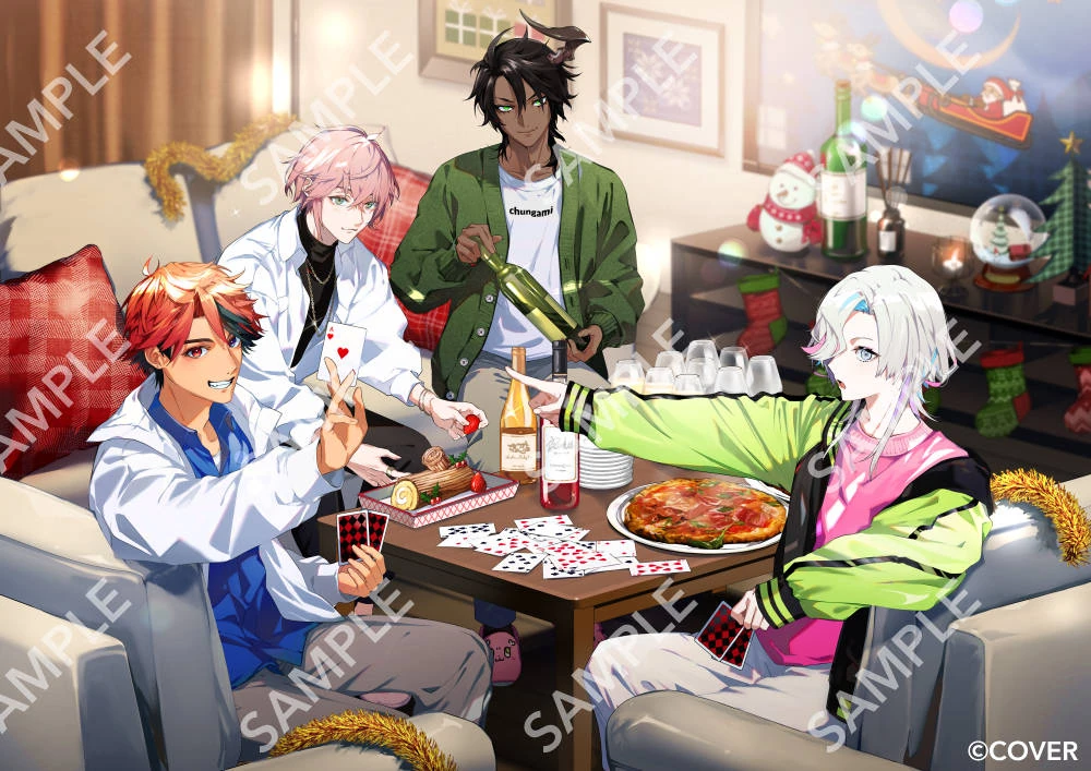 HOLOSTARS Winter 2025 『Starry Party』Illustration<br>by Yuichi